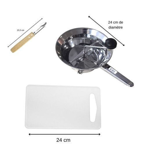 Ensemble D'accessoires Pour Préparation Des Légumes Fackelmann