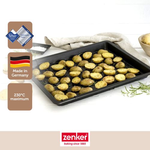 Lot De 2 Plaques à Pizza Rectangulaires Perforées Extensibles 37 à 52 X 33 Cm