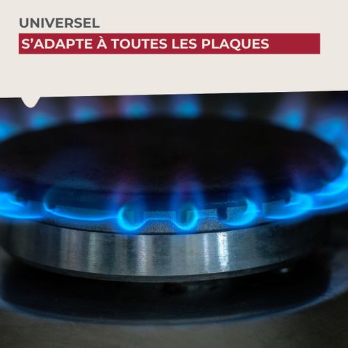 Lot De 2 Diffuseurs De Chaleur Pour Plaque De Cuisson Gaz Fackelmann