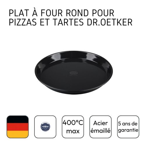 Lot De 2 Plats à Four Pour Tartes Et Pizzas 32 Cm Dr.oetker Tradition