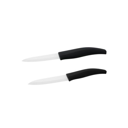Set De 2 Couteaux De Cuisine Lame En Céramique 18 Et 24 Cm Nirosta