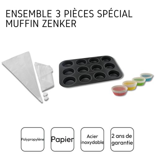Ensemble 3 Pièces Spécial Muffins