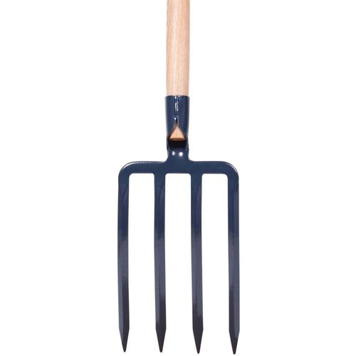 Fourche à Bêcher à Douille 4 Dents De 30 Cm Manche Bois Pomme 100 Cm