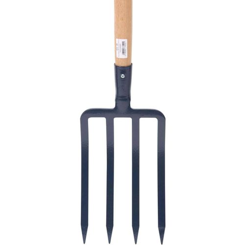 Fourche à Bêcher à Douille 4 Dents De 30 Cm Manche Bois Pomme 100 Cm