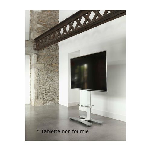 Pied TV Pour Écran 40 À 75 Blanc - 039040