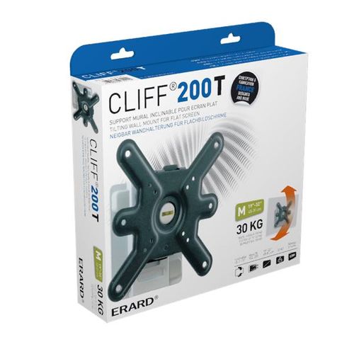 Support Mural Inclinable Pour Écran 19 à 32 - 043220