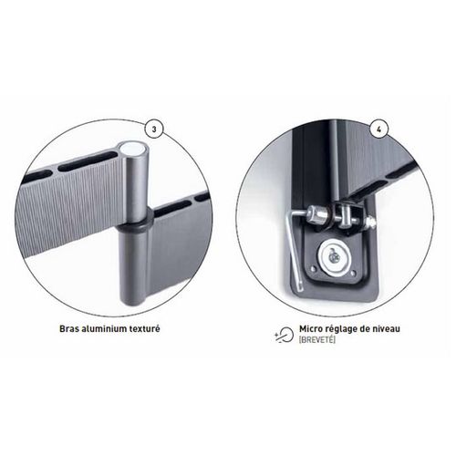 Support Mural Inclinable/orientable Pour Écran 30 à 55 - 048140