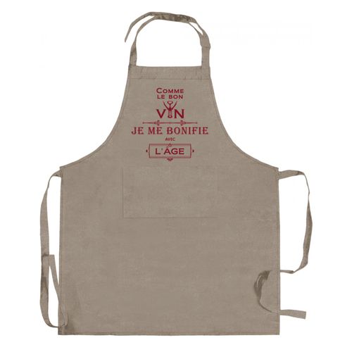 Tablier De Cuisine Je Me Bonifie Avec L'âge