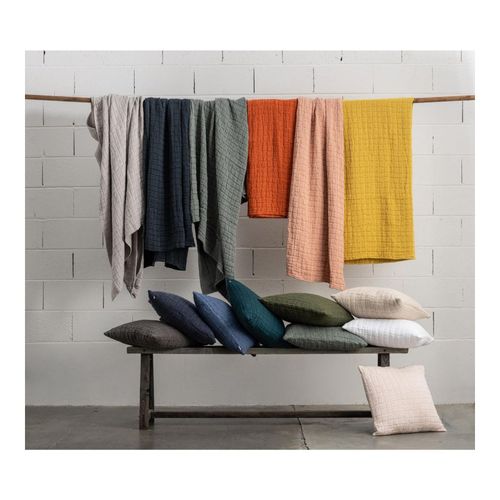 Plaid Stonewashed Swami 130 X 200