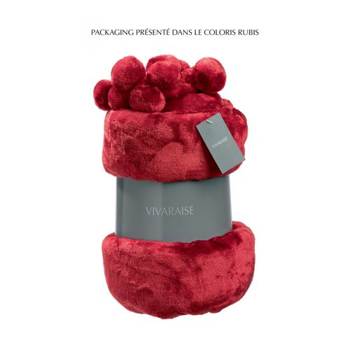 Plaid Tender Pompons