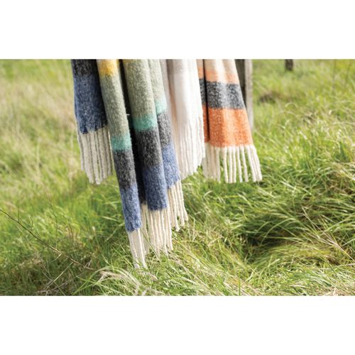 Plaid Rayé Recyclé Isabel