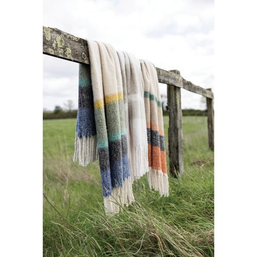 Plaid Rayé Recyclé Isabel