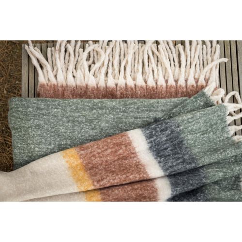 Plaid Uni Recyclé Isabel 130 X 160