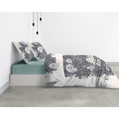 Housse De Couette 240x260 Cm + 2 Taies D'oreiller 100% Coton Bio 47 Fils Avec Amour