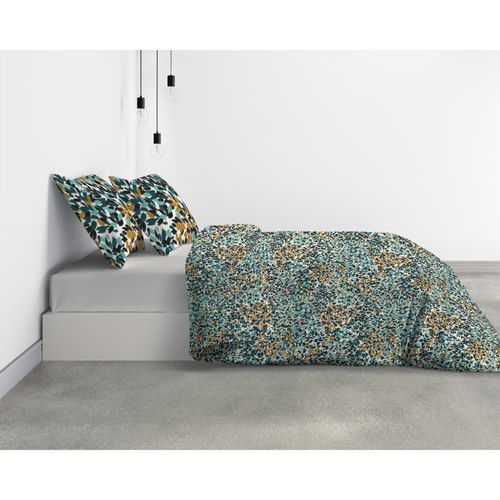 Parure De Lit Bio 2 Personnes Telma Avec Housse De Couette Et Taies D'oreiller Imprimé 240 X 220 Cm