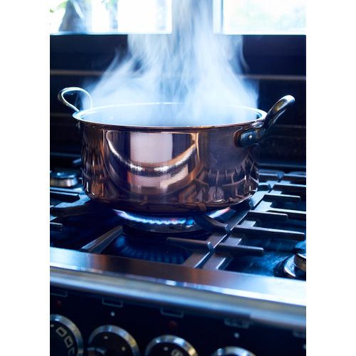 Faitout Cuivre 22cm Avec Couvercle - 204012