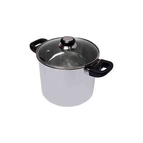 Traiteur Inox + Couvercle Verre Saphir Bakélite - 24 Cm