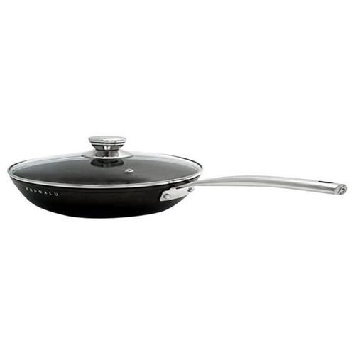 Sauteuse 24 Cm + Couvercle En Verre Black Edition
