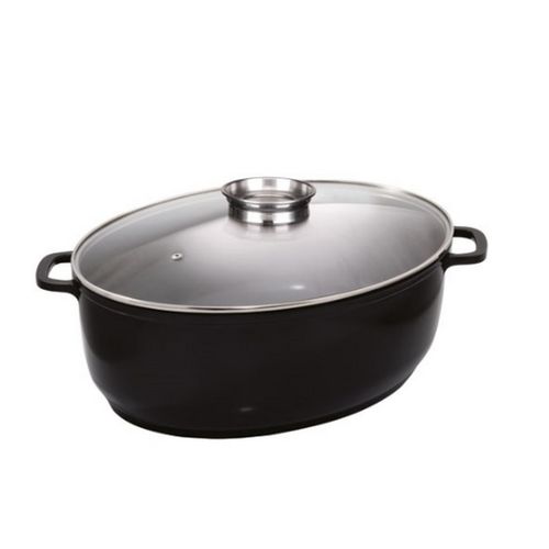 Cocotte Mijoteuse Ovale 43cm/11l Noir - 384931