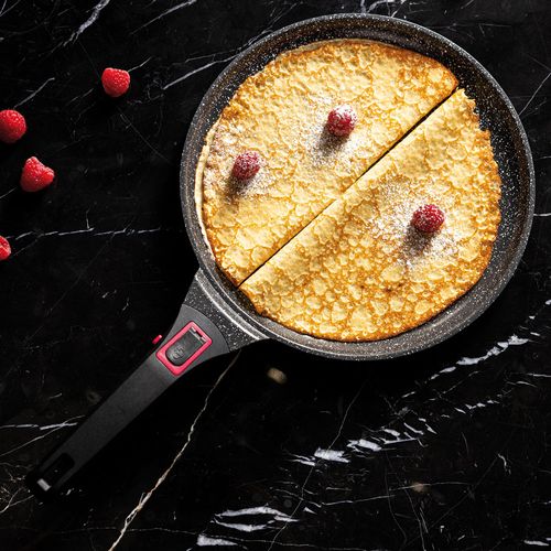 Crepière Fonte D'aluminium 28cm Noir - 386608