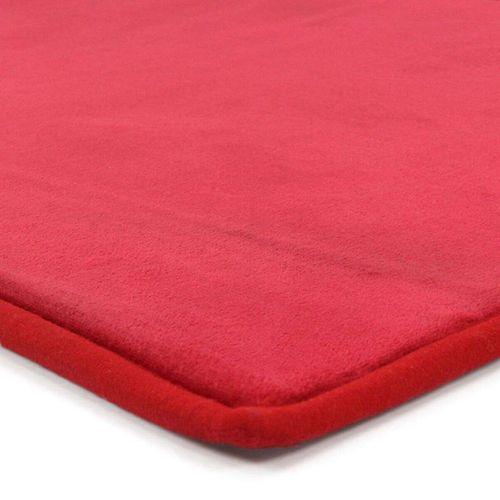 Tapis Salon Aspect Velours Extra-doux Rouge 60x90