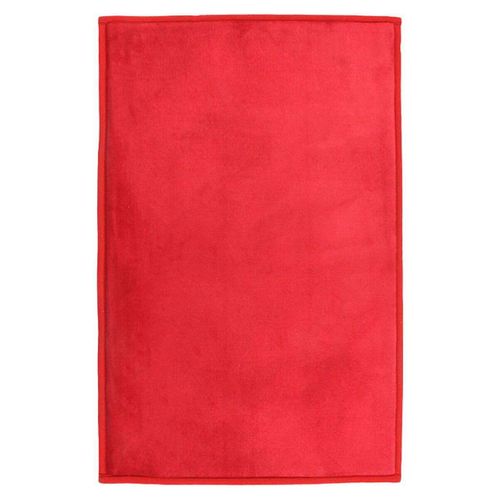 Tapis Salon Aspect Velours Extra-doux Rouge 60x90