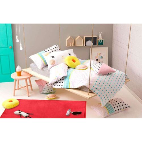 Tapis Salon Aspect Velours Extra-doux Rouge 60x90