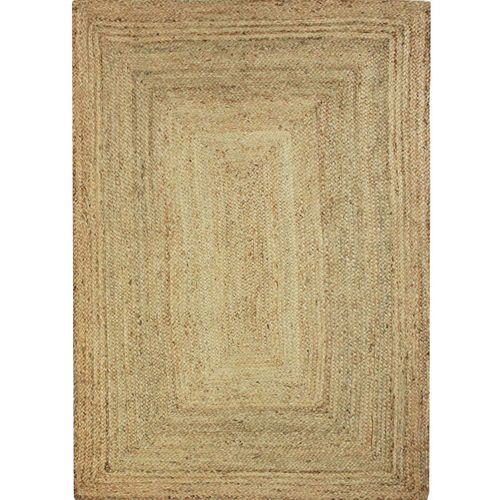 Tapis Salon En Jute Tressé Naturel Artisanal 80x300 - Style Bohème