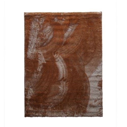 Tapis Salon Uni Tout Doux Marron  120x160