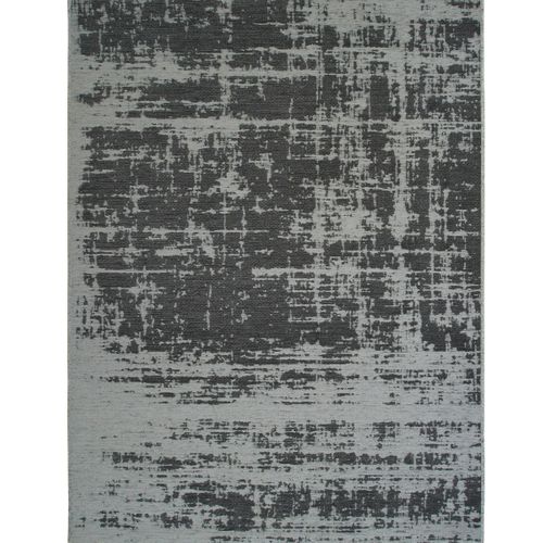 Tapis Salon Abstrait Moderne Taupe 123x180