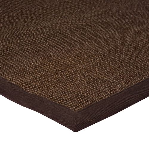 Tapis Salon En Sisal Chocolat 120x170