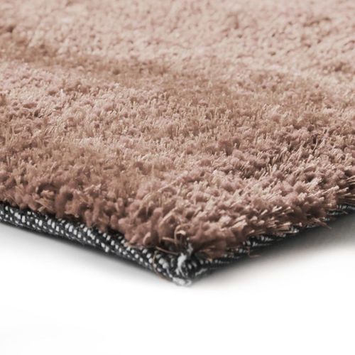 Tapis Salon Poils Longs Toucher Laineux Beige/taupe 130x190