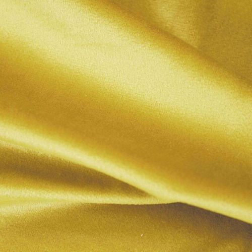 Rideau Toucher Velours Jaune 140x250 - Velours