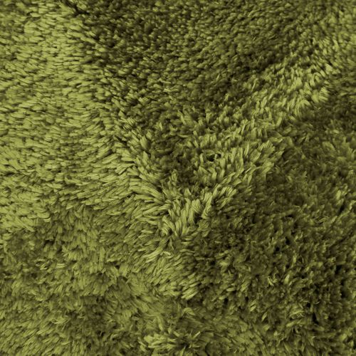 Tapis De Salon à Poils Longs Extra-doux Vert Rouillé 160x230