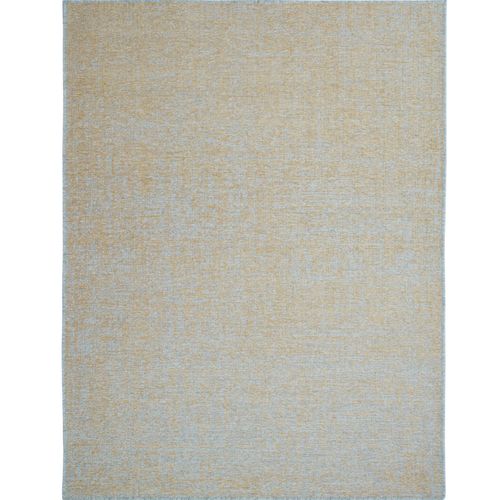 Tapis Salon En Laine Jaune Or 160x230