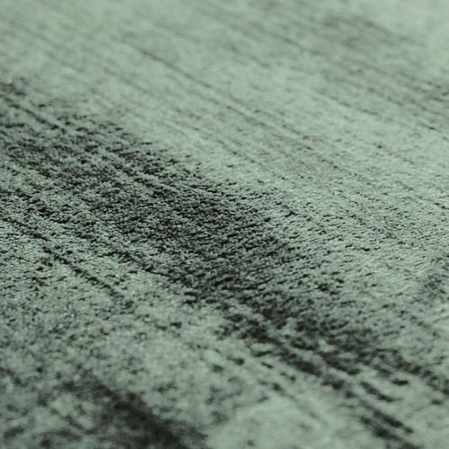 Tapis Salon Extra-doux Effet Velours Vert Foncé 160x230