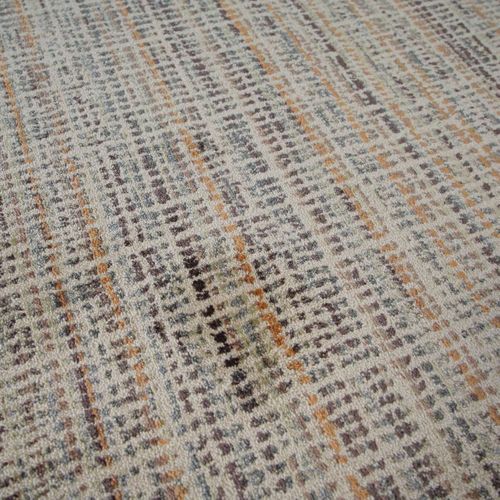 Tapis Salon Moderne Motif Cubes Multicolore Marron 160x230