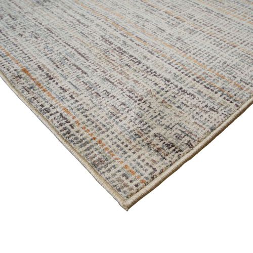 Tapis Salon Moderne Motif Cubes Multicolore Marron 160x230