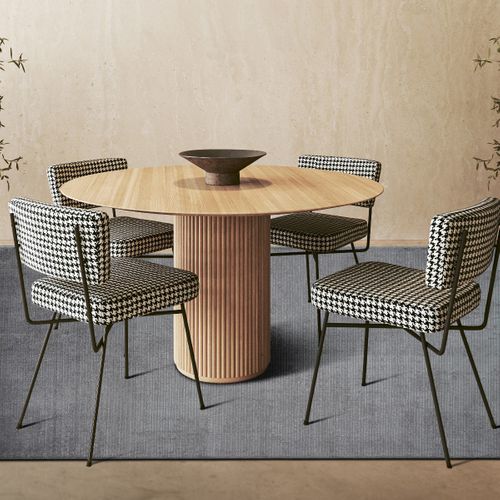 Tapis Salon Vintage Taupe 160x230