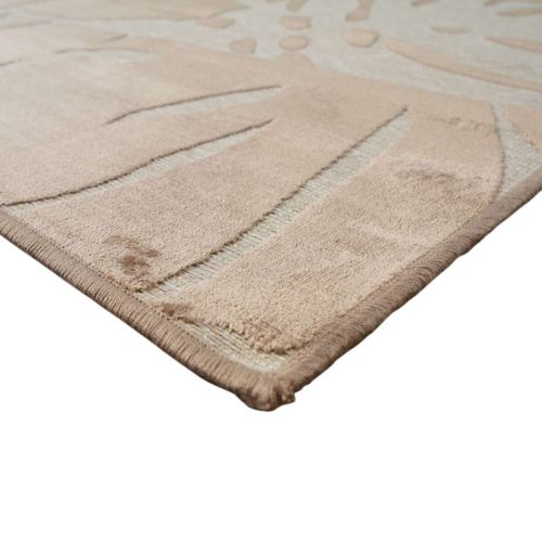 Tapis Salon Scandinave Moderne Doux Marron 160x230