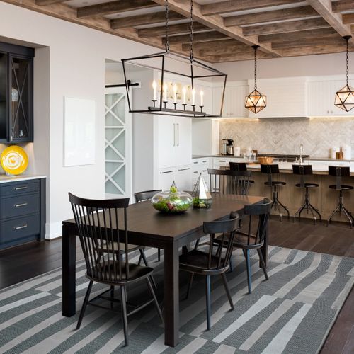 Tapis Salon à Relief Moderne Marron 160x230