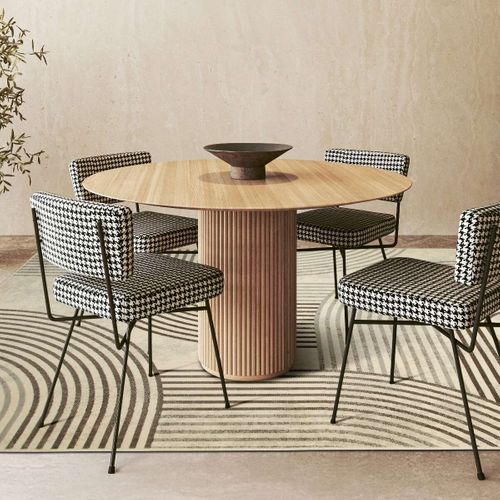 Tapis Salon Moderne Scandinave Écru 160x230