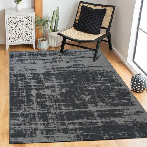 Tapis Salon Moderne Motif Abstrait Marron 160x230
