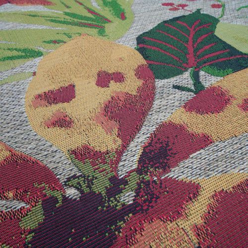 Tapis Salon  Motifs Fleurs Vert Multicolore 200x290