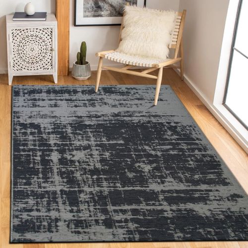 Tapis Salon Moderne Motif Abstrait Marron 200x290