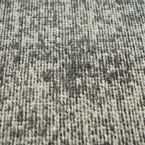 Tapis Salon En Laine Gris Foncé 200x290