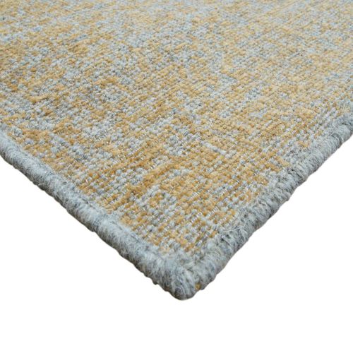 Tapis Salon En Laine Jaune Or 200x290