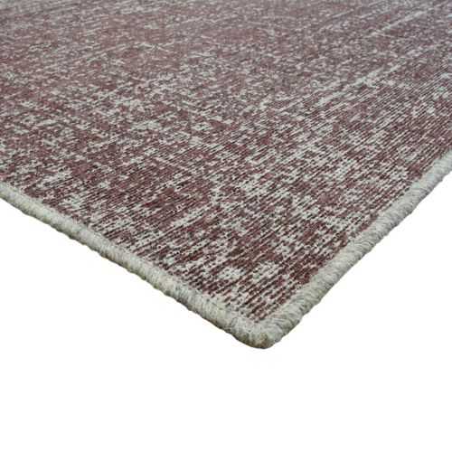 Tapis Salon En Laine Terracotta Beige 200x290