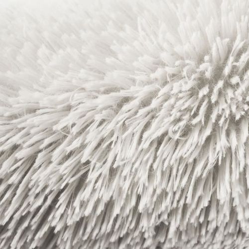 Tapis De Salon Ou Chambre - Microfibre Extra Doux - 80 X 180 Cm - Blanc