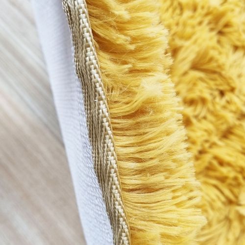 Tapis De Salon Ou Chambre - Microfibre Extra Doux - 80 X 180 Cm - Blanc